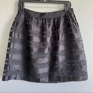Ann Taylor Black A-Line Skirt